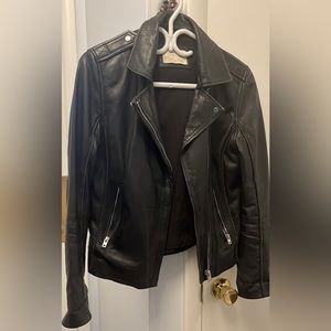 Zara Genuine Leather Jacket